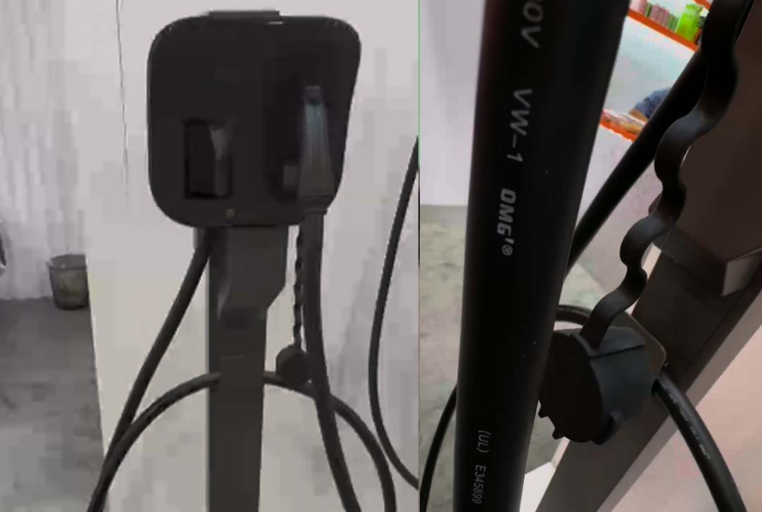 Star Charge EV charger using OMG electric car cable